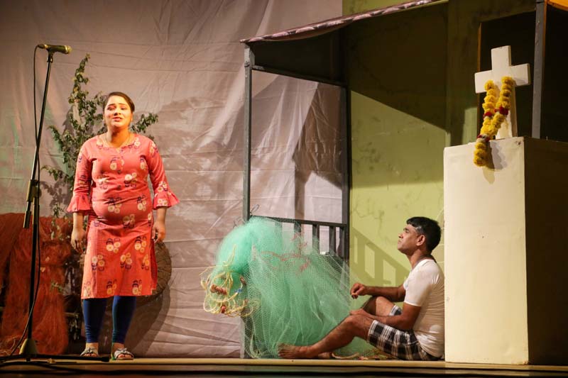 1st prize winning tiatr 'Sorry' staged by Machi Mogi Cultural Sanskrutic Saunsthan, Morjim